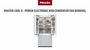 MasterCool II Power Electronic and Condenser Fan Removal