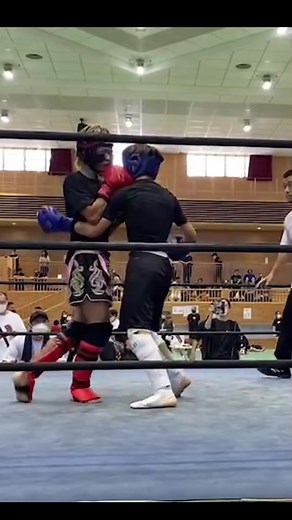 延長で体力やばかったけど、このバックハンドブロー貰って気合い入った #キックボクシング#全日本選手権 #沖縄大会#ロッタン#