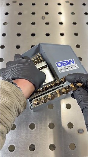 USA Made M42 Cobalt Drill Set #drillbitwarehouse #fabrication #drillbits
