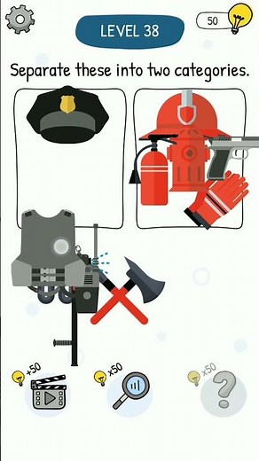 Who is? Level 38 Separate these into two categories