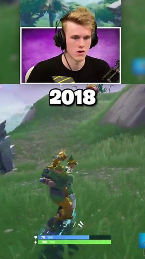Lachlan's Evolution: 2018 vs 2023 Fortnite Comparison