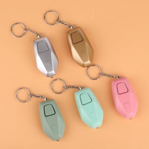 [Hot Item] Rechargeable Personal Alarm Key Chain Distress Device with One Keychain