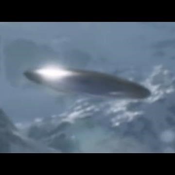 Flying Saucer Flies Underneath A Plane While Eye Witness Films It