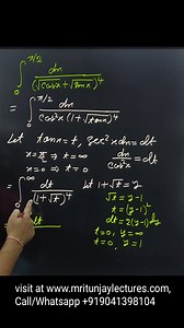 28K views · 357 reactions | How can Solve Definite integration based problem #integration #calculus #maths #basics #fundamentals #math #fbreelsvideo #sharingiscaring #satmath #satexam #SATPrep #mathtutorial #LETEXAM #exams #reviewer #algebratutor #mritunjaylectures | Mritunjay Lectures | Facebook