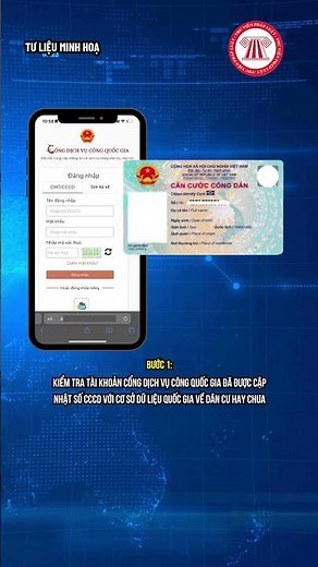 Hướng dẫn liên kết tài khoản Cổng dịch vụ công quốc gia và VNeID | THƯ VIỆN PHÁP LUẬT