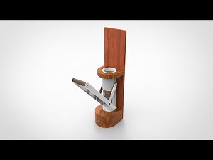 How To Design a cheep home made can crusher || SolidWorks 2016 || Easy Learning