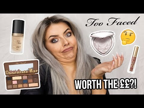 TESTING TOO FACED MAKEUP! FULL FACE OF FIRST IMPRESSIONS - WORTH THE HYPE!?