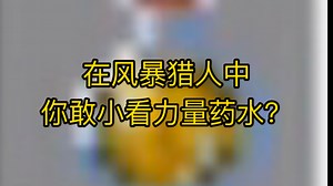 （Mythed凋零风暴猎人）你在小看力量药水的权威？