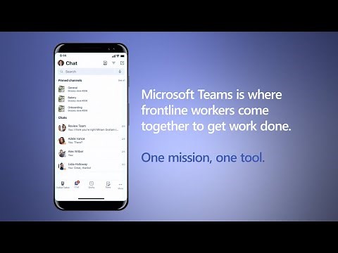 Microsoft Teams for your frontline workers