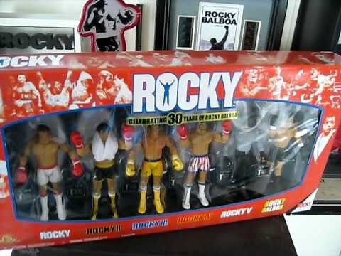 Rocky 30th Anniversary Figure Set