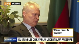 1K views · 23 reactions | Lithuanian President Gitanas Nauseda said the Baltic nation is prepared to deploy troops as part of a post-ceasefire mission to Ukraine as European allies grapple with how to maintain support for Kyiv https://trib.al/vaAiJ2V | Bloomberg Television | Facebook