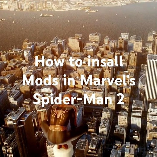 How to install Mods in Marvel's Spider-Man 2 #mods #spiderman