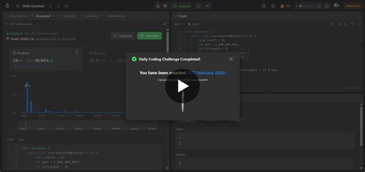 #leetcode #dcc #dailycodingchallenge #february2026 #problemsolving #dsa #consistency #softwareengineering #continuouslearning | Prince Rana