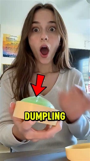 REAL vs FAKE Squishy Dumpling… Can You Spot It 😱