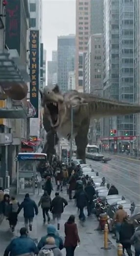 Epic Dinosaur Escape: The Helicopter Rescue! #dinosaur #jurassicworld #shorts