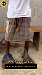 286K views · 3.8K reactions | The man with the gigantic leg! Here’s the short story of Dami Big Foot #ViralSensation #BigfootMystery #UnbelievableStories #RealOrNot #TrendingNow | Swag omoluabi | Facebook
