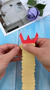 🐞📄✨ Step by Step: Origami Insect ✨🎨 #fblifestyle #OrigamiInsect #PaperOrigami #PaperCraft #DIYCreative | paper craft ideas