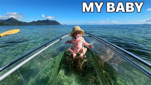 Her first ocean adventure!!!!