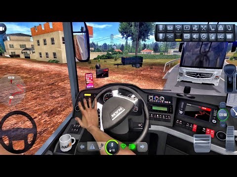 Bus Simulator Ultimate: Luxury Nam Bus Offroad Driving - Android Gameplay