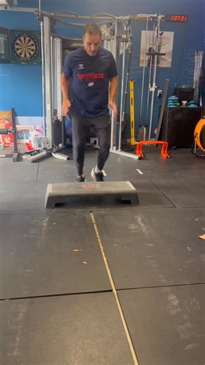1.4K views · 100 reactions | Plyometric Step ups training fast twitch fibers and neural response! | Rob Maggio | Facebook