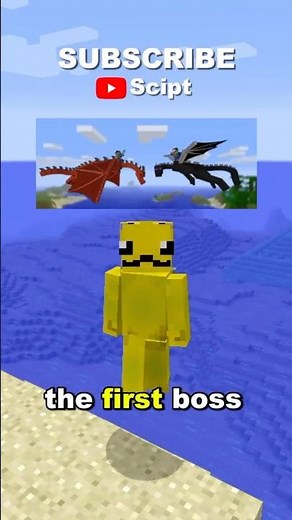 Minecraft's FIRST Boss Wasn't the Ender Dragon...