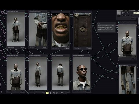 Weavy Workflow: Image → Fit → Angles → Video
