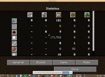 Most Snowballs Thrown In "Minecraft" (PC)