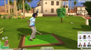 I love this townie who keeps landing golf balls in the Caliente's backyard