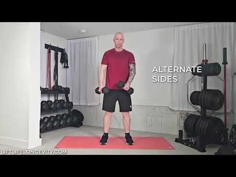 How to do a Cross Body Hammer Curl | Dumbbell Biceps Exercise