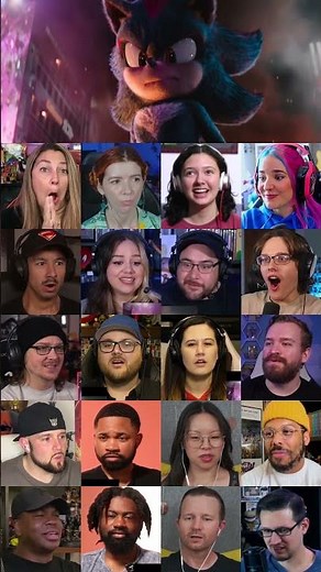 Sonic 3 Official Trailer Reaction Mashup 2024 #sonic #shorts #movie