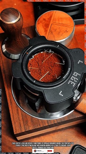 Coffee Distributor Tool: Leveling Coffee Grounds With Steady Precise #tool #tools #innovation