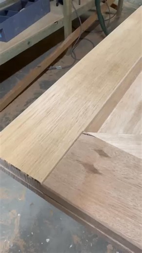 A big giant Tasmanian Oak British brace in the works 😍 | Brisbane Barn Doors