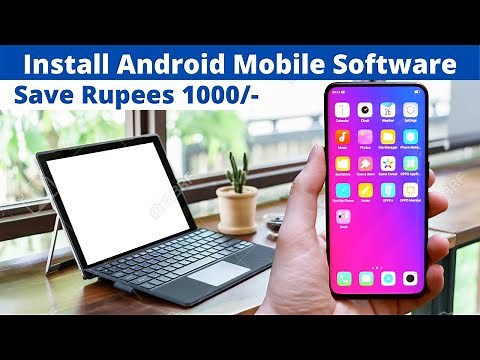 Install Android mobile software via USB at Home || Easy to install by Tech Aventure