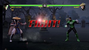 MK vs DC battles - Green Lantern vs Raiden