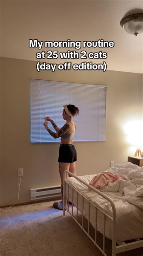 Relaxing Saturday Morning Routine with My Cats