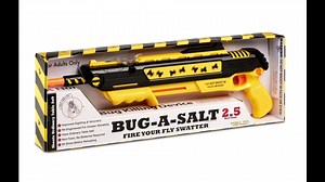 No flies left alive! Introductory price only $34.95! IMPROVED SIGHTING means better accuracy to decimate flies on contact. Re-Engineering of internal mechanism = GREATER reliability, smoother COCK, and LONGER lasting! Rid your house of all those pesky pests and have a blast while doing it. Offer ends 8/28 Only at bugasalt.com Features: · Improved Sighting & Accuracy. · Re-Engineered for Greater Reliability. · Easier to cock, less strength required for operation than the 3.0. · Recommended for an