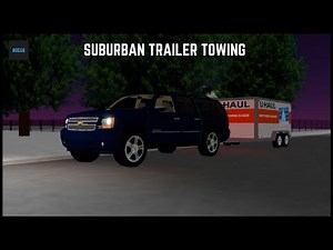 2009 Chevrolet Suburban LTZ Towing || Roblox