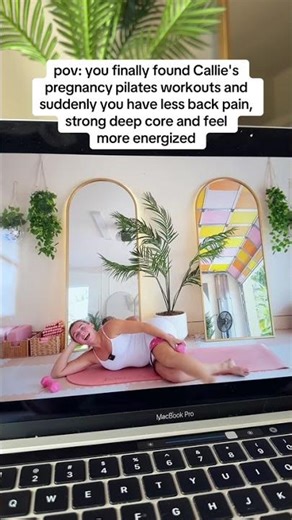 in our pregnancy pilates journey together