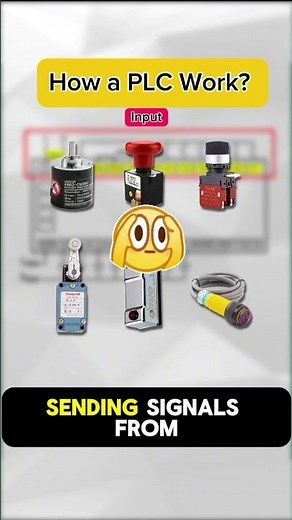 Mind of a Machine: How PLC Works 🔥 #EngineeringShorts