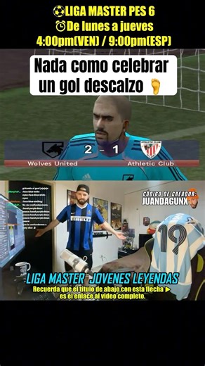 Nothing like celebrating a Wolves United goal barefoot #proevolutionsoccer #efootball