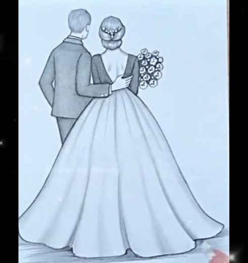 How to Draw Couple Very Easy | Step by Step Drawing Tutorial | Easy Drawing | Couple Drawing Easygir