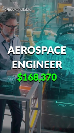 Aerospace Engineer | $168,370 to design aircrafts and satellites 🛰️ 🚀 #aerospaceengineer #aerospace #aerospaceengineering #aerospaceacademy