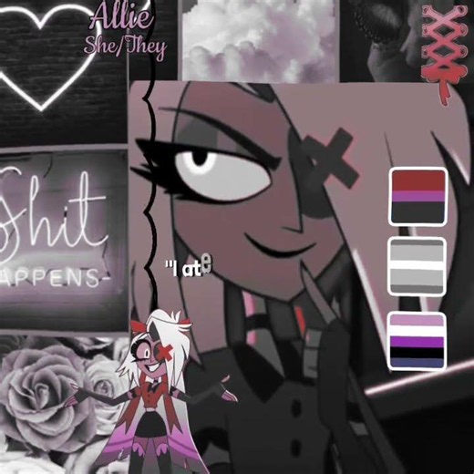 Me and ‪@Alli3_st3r‬ Core UvU (Idk which audio to use too 💔) // #hazbinhoteledit
