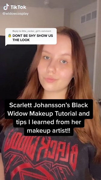 Black Widow Makeup Tutorial: Scarlett Johansson Transformation