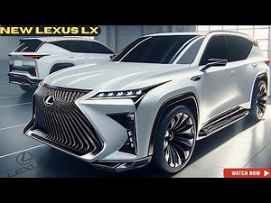 Stunning Redesign 2025 Lexus LX is Finally Here - A Closer Look!