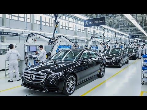 How Mercedes Produces Thousands of Cars Daily | Inside the Modern Car Factory (Full Process)