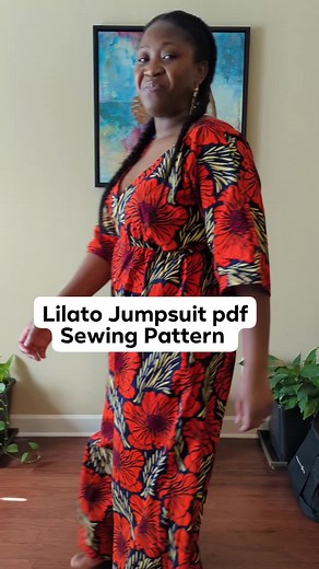 73K views · 2.3K reactions | Reintroducing the Lilato Jumpsuit pdf Sewing Pattern for everyone that is still wondering where it is. The diy sewing pattern is out and you can grab your copy. I will provide the link in the comments. I can't wait to see your diy jumpsuits. Great for any season. The steering pattern is for advanced Beginners. Has a video sew along and runs from size xs to 3x with a very loose fit. #sewingpattern #lilatojumpsuit #diyjumpsuit | Monde's Threads | Facebook