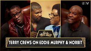 Terry Crews on going to Eddie Murphy’s house, NORBIT and Charlie Murphy: “Eddie’s at the top of the stairs, he’s looking over the whole thing. Then he comes right down the stairs and looks me dead in the eyes and he ain’t looking at nobody else in the room. I’m like, ‘Aw damn it, I knew I wasn’t supposed to be here.’ … He said, ‘Hey man, my brother Charlie’s writing this movie called Norbit. We got a role we wrote just for you.’” #ClubShayShay​ #terrycrews #eddiemurphy | Club Shay Shay