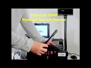 CipherLab 1560P Best Value Wireless Bluetooth Handheld Barcode Scanner/Reader