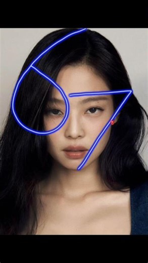 How to draw Jennie from Blackpink ✨#ytshorts #tutorial